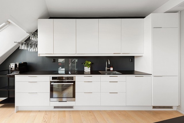 Kitchen cabinet renovation before and after