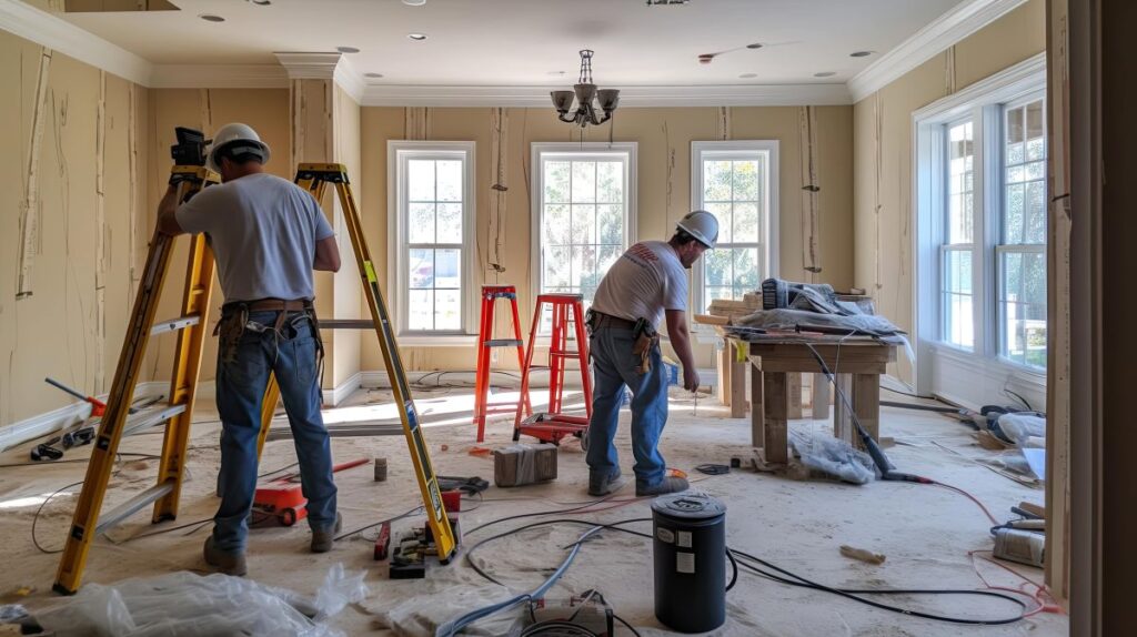 Top remodeling construction