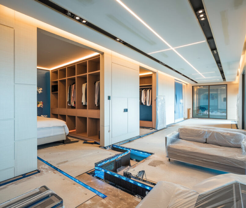 interior home construction